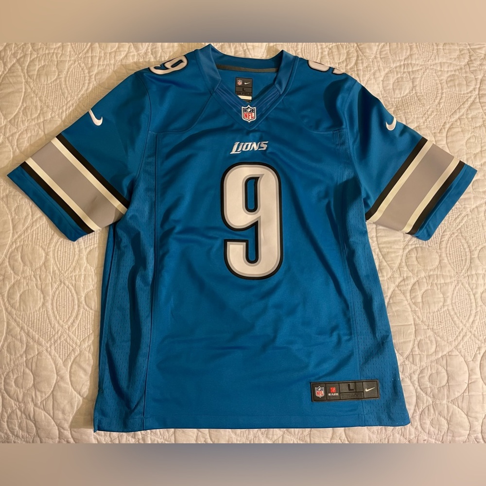 Matthew Stafford #9 Detroit Lions Nike Stitched Jersey
